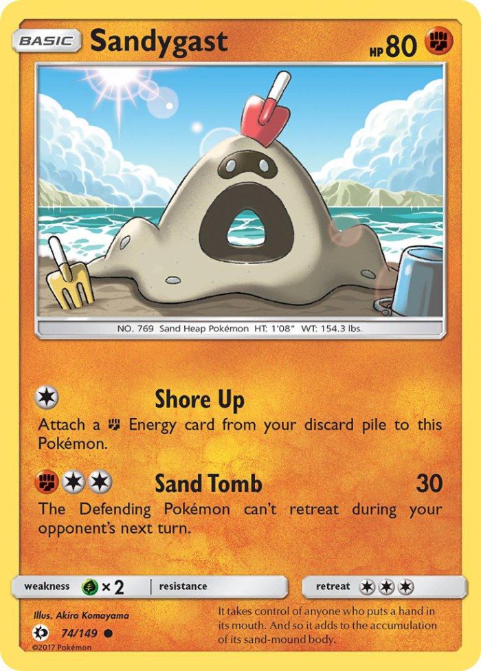 Carte Pokémon: Sandygast [Bacabouh]