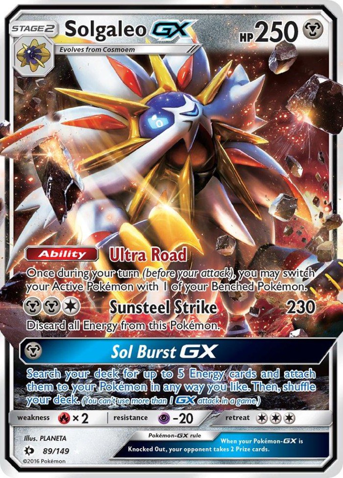 Carte Pokémon: Solgaleo GX [Solgaleo GX]