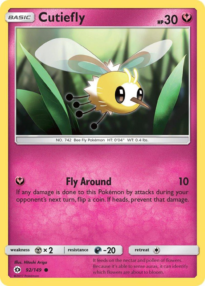 Carte Pokémon: Cutiefly [Bombydou]