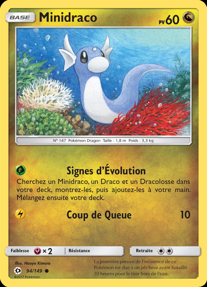 Carte Pokémon: Dratini [Minidraco]