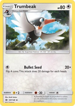 Carte Pokémon: Trumbeak