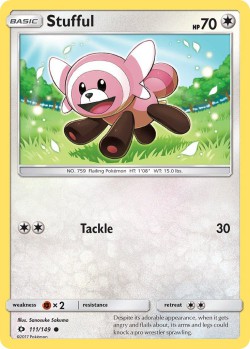 Carte Pokémon: Stufful