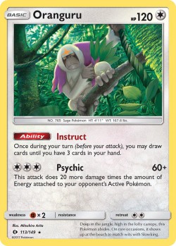 Carte Pokémon: Oranguru