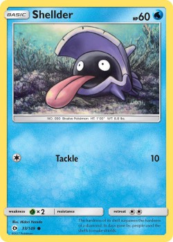 Carte Pokémon: Shellder