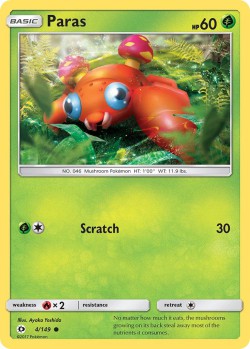 Carte Pokémon: Paras