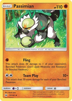 Carte Pokémon: Passimian