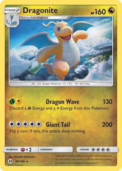 Carte Pokémon: Dragonite