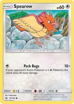 Carte Pokémon: Spearow