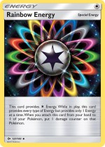 Carte Pokémon: Énergie multicolore