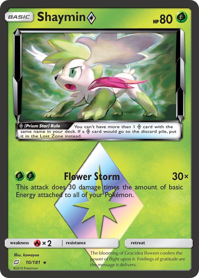 Carte Pokémon: Shaymin Prism Star [Shaymin Prisme Étoile]