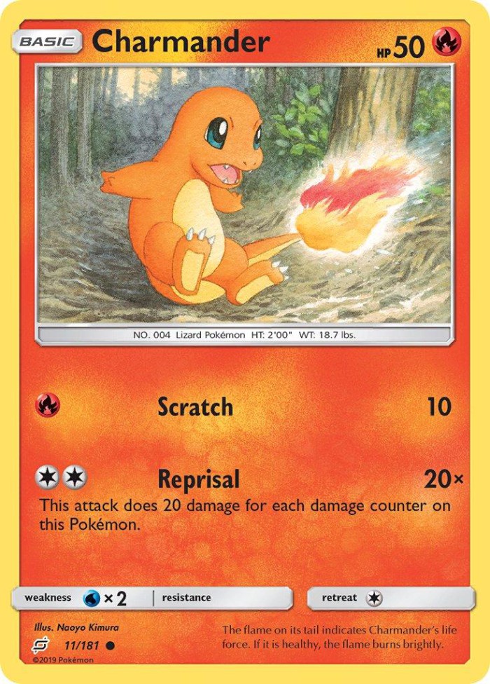 Carte Pokémon: Charmander [Salamèche]