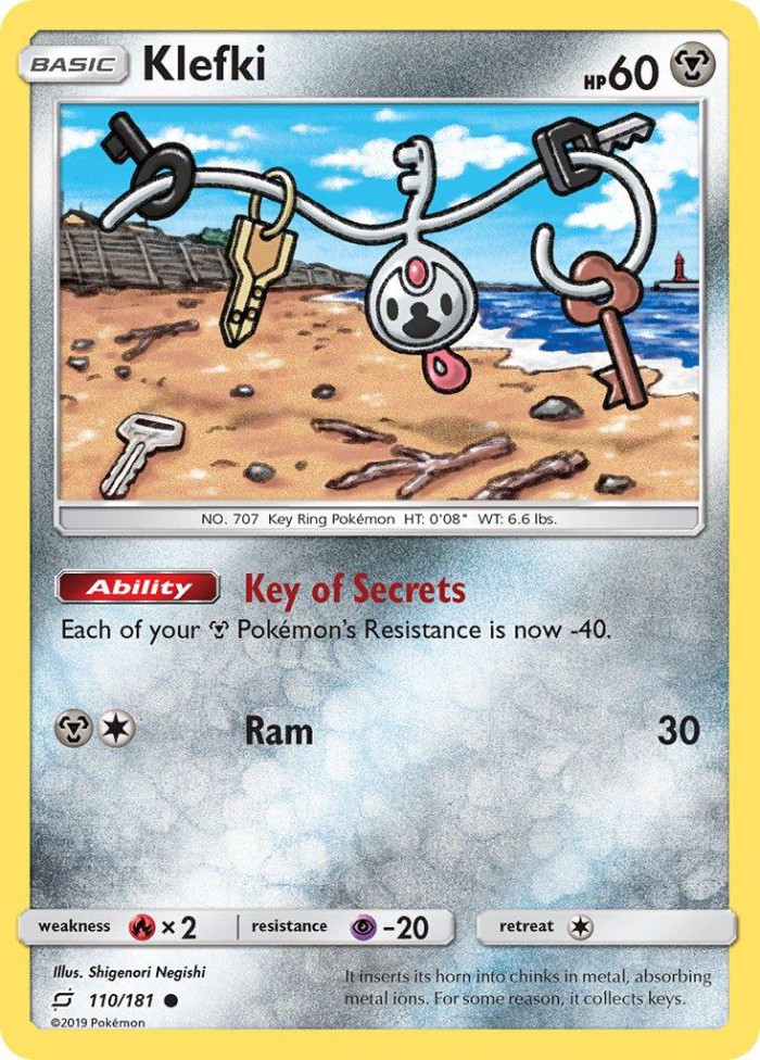 Carte Pokémon: Klefki [Trousselin]