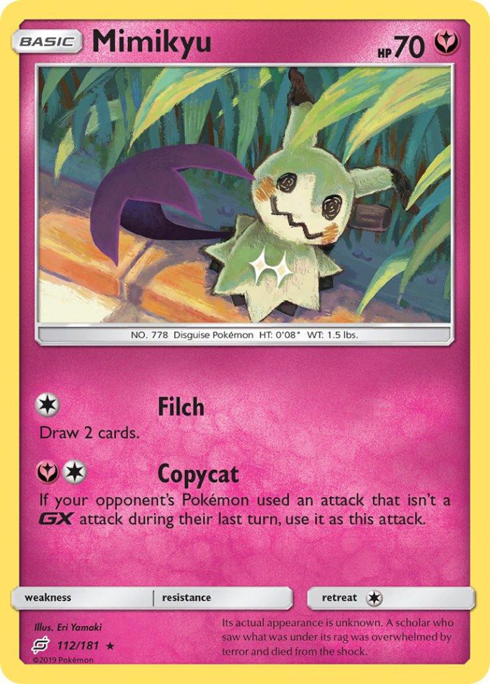 Carte Pokémon: Mimikyu [Mimiqui]