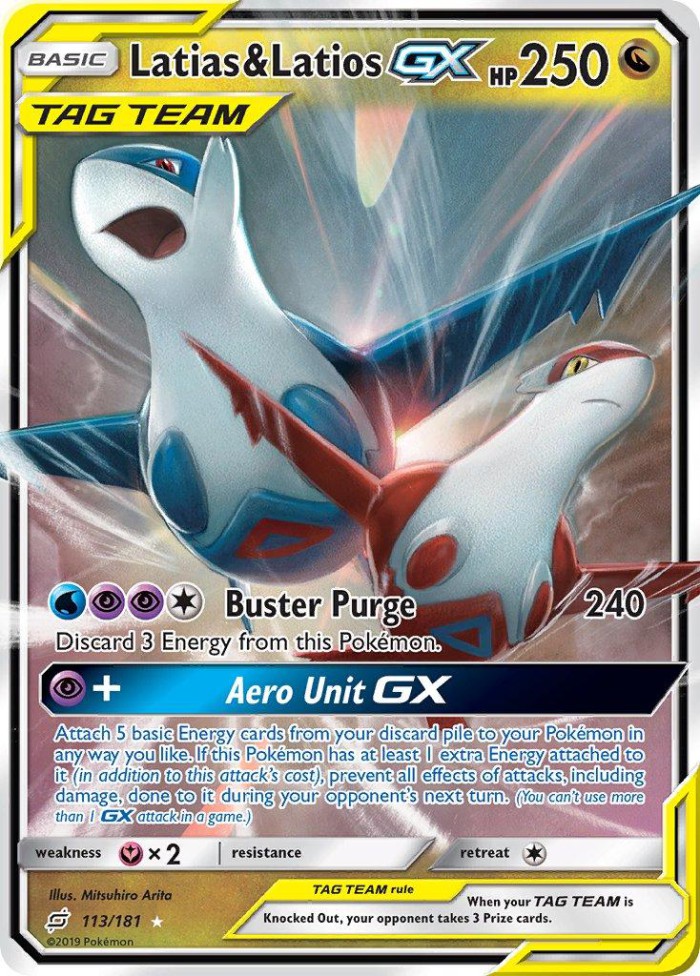 Carte Pokémon: Latias & Latios GX [Latias et Latios GX]