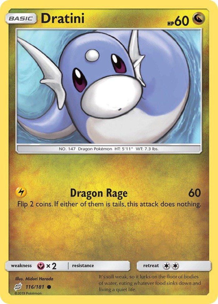 Carte Pokémon: Dratini [Minidraco]