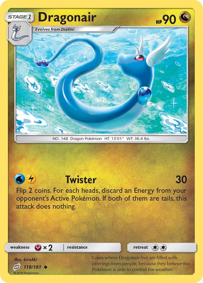 Carte Pokémon: Dragonair [Draco]