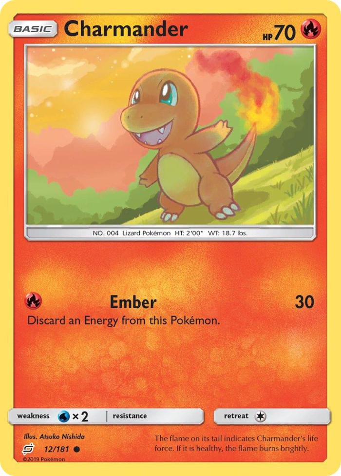 Carte Pokémon: Charmander [Salamèche]