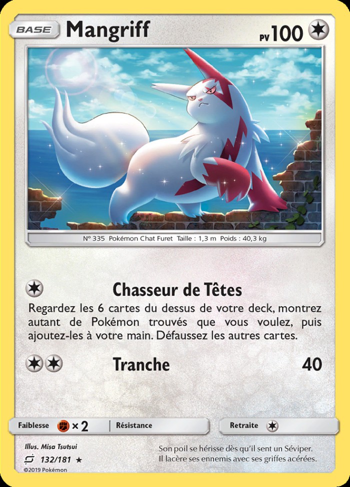 Carte Pokémon: Zangoose [Mangriff]