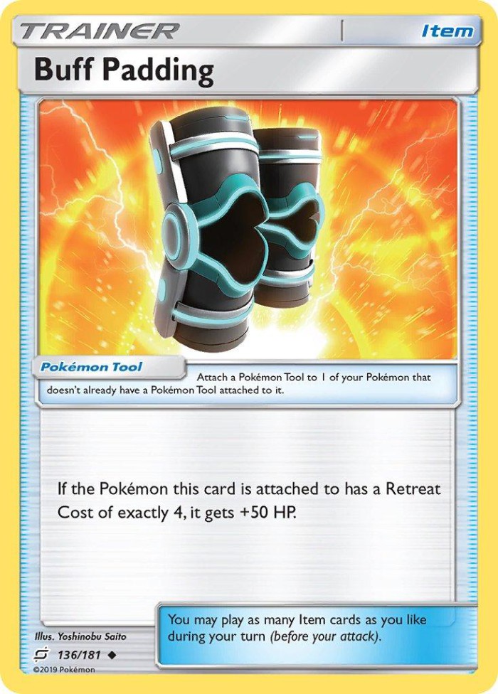 Carte Pokémon: Buff Padding [Protection Musclée]