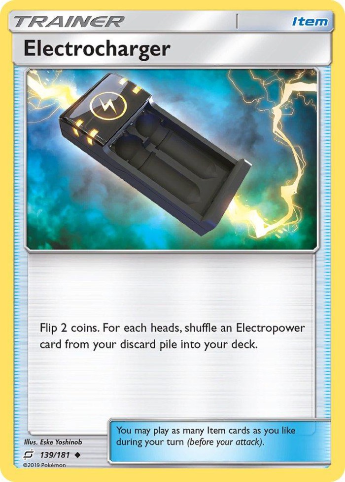 Carte Pokémon: Electrocharger [Électrochargeur]