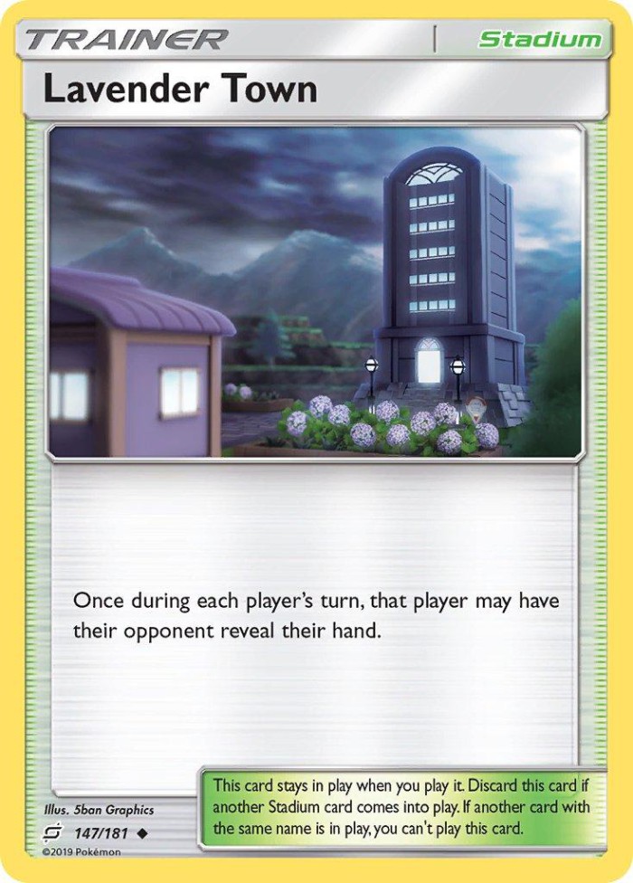 Carte Pokémon: Lavender Town [Lavanville]