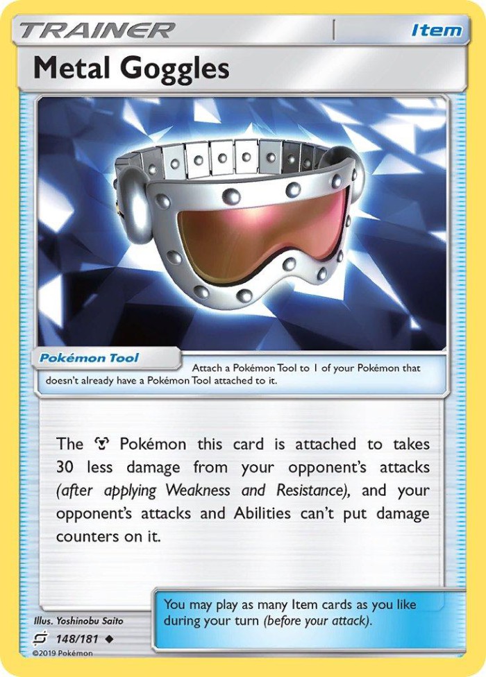 Carte Pokémon: Metal Goggles [Masque Métal]