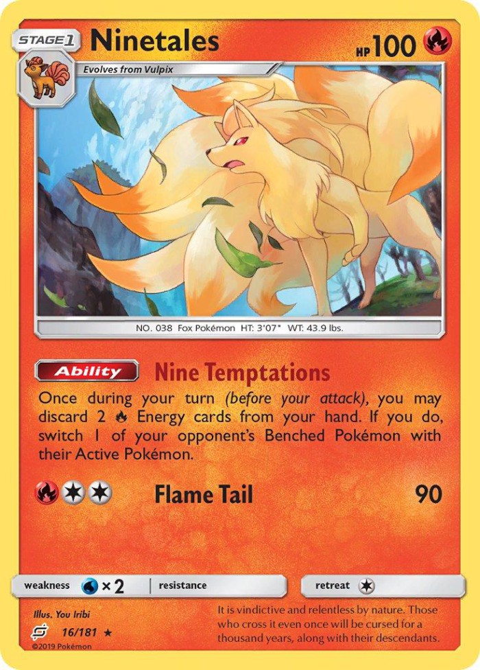 Carte Pokémon: Ninetales [Feunard]