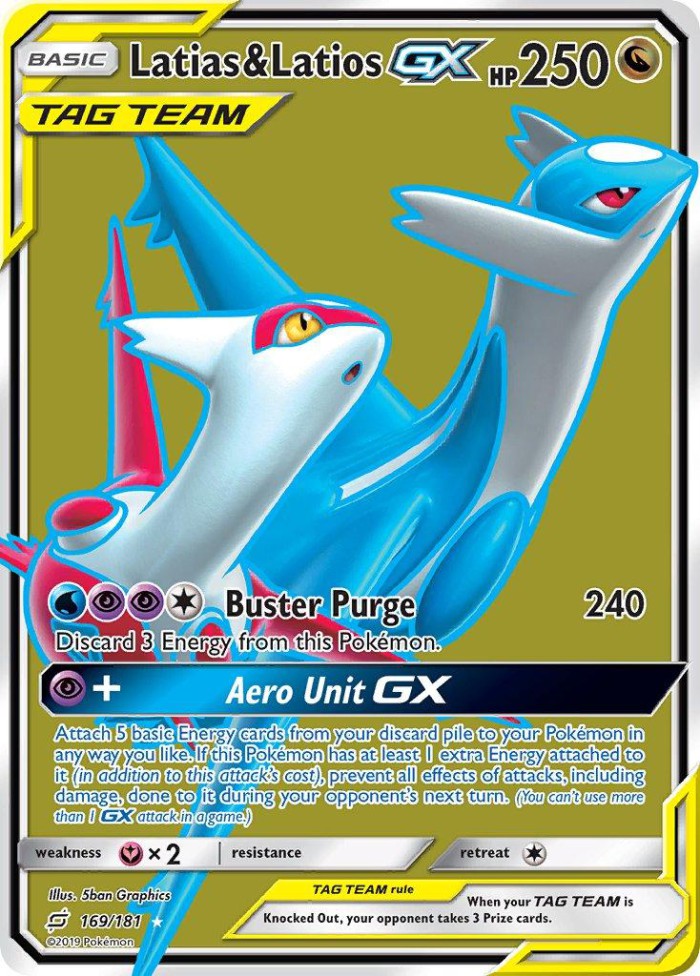 Carte Pokémon: Latias & Latios GX [Latias et Latios GX]