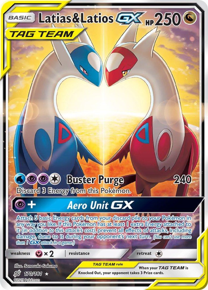 Carte Pokémon: Latias & Latios GX [Latias et Latios GX]