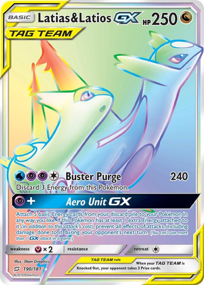 Carte Pokémon: Latias & Latios GX [Latias et Latios GX]