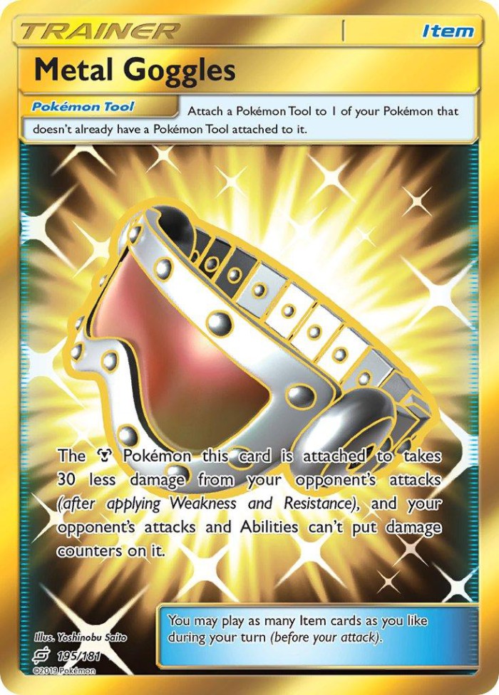 Carte Pokémon: Metal Goggles [Masque Métal]