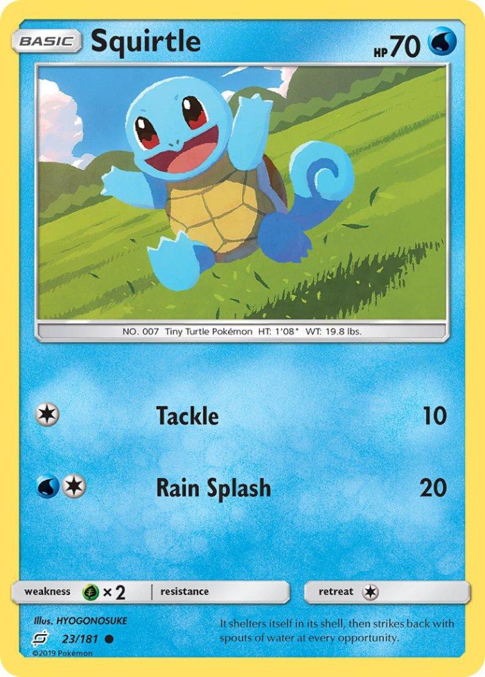 Carte Pokémon: Squirtle [Carapuce]