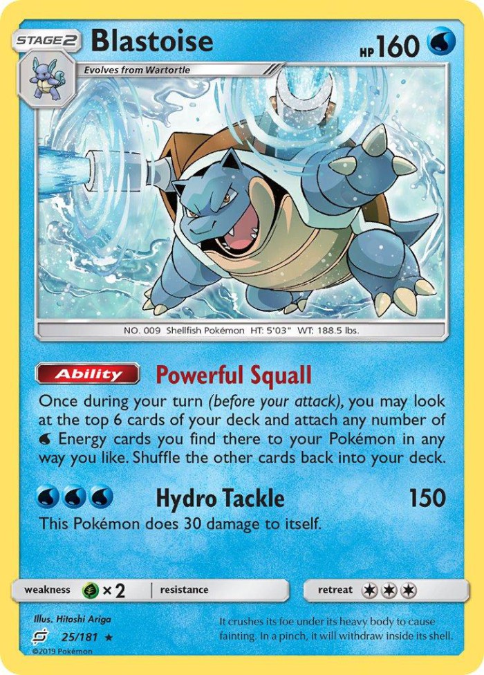 Carte Pokémon: Blastoise [Tortank]