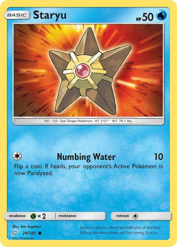 Carte Pokémon: Staryu [Stari]