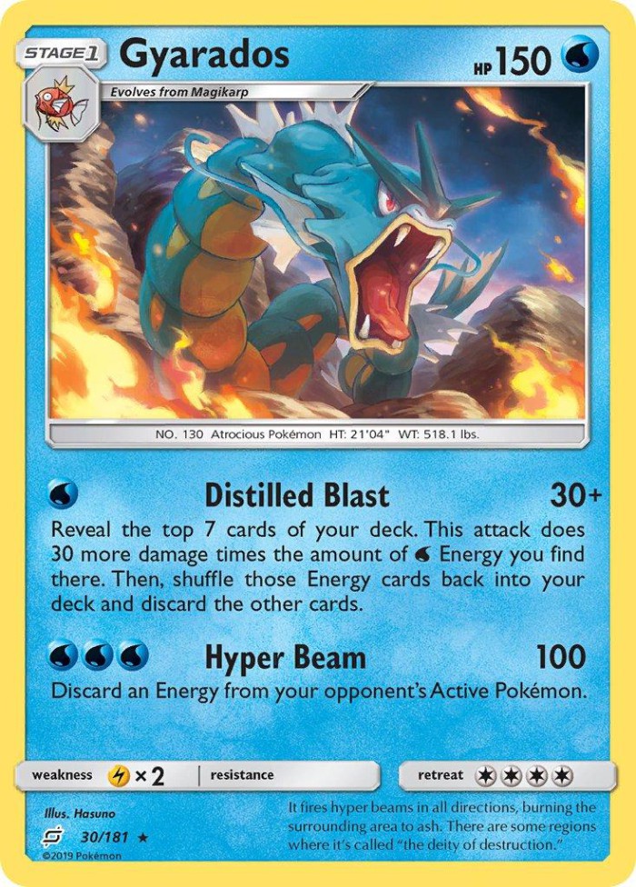 Carte Pokémon: Gyarados [Léviator]