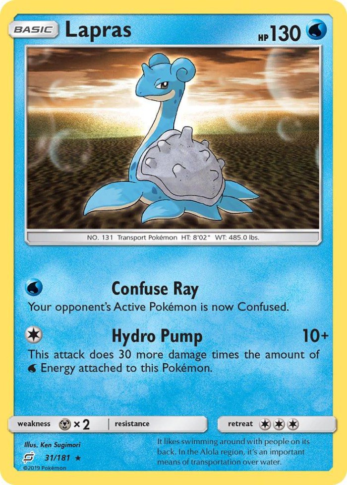 Carte Pokémon: Lapras [Lokhlass]