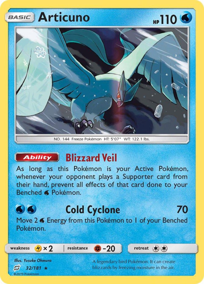 Carte Pokémon: Articuno [Artikodin]