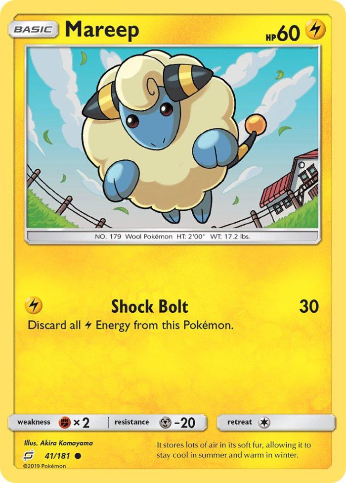 Carte Pokémon: Mareep [Wattouat]