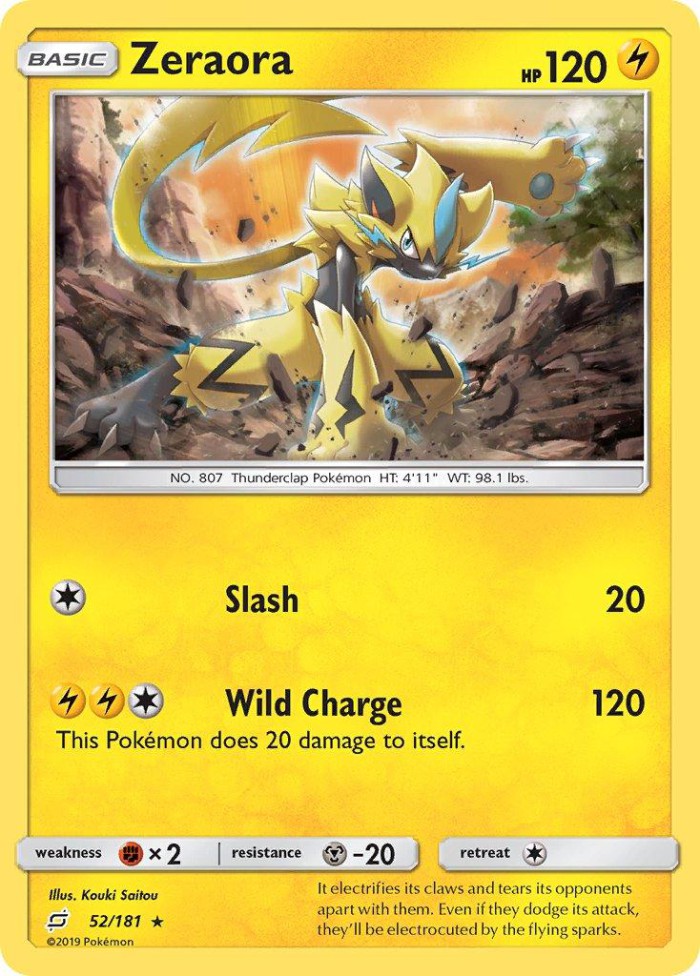 Carte Pokémon: Zeraora [Zeraora]