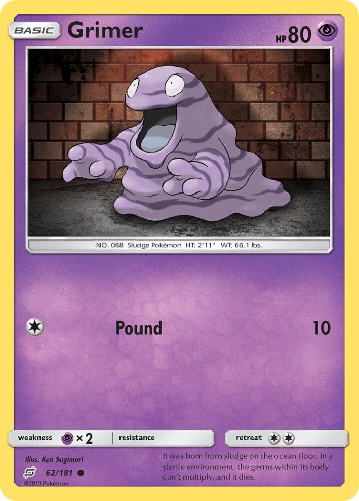 Carte Pokémon: Grimer [Tadmorv]