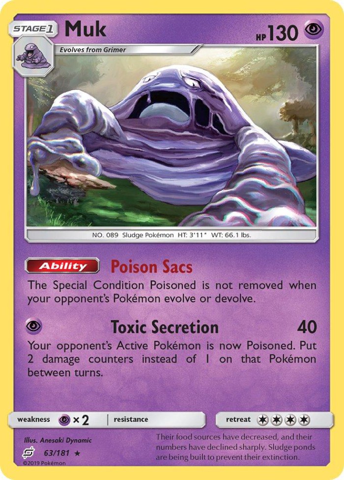 Carte Pokémon: Muk [Grotadmorv]