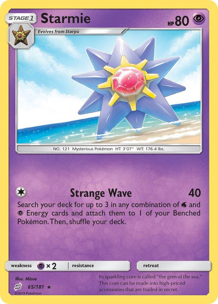 Carte Pokémon: Starmie [Staross]