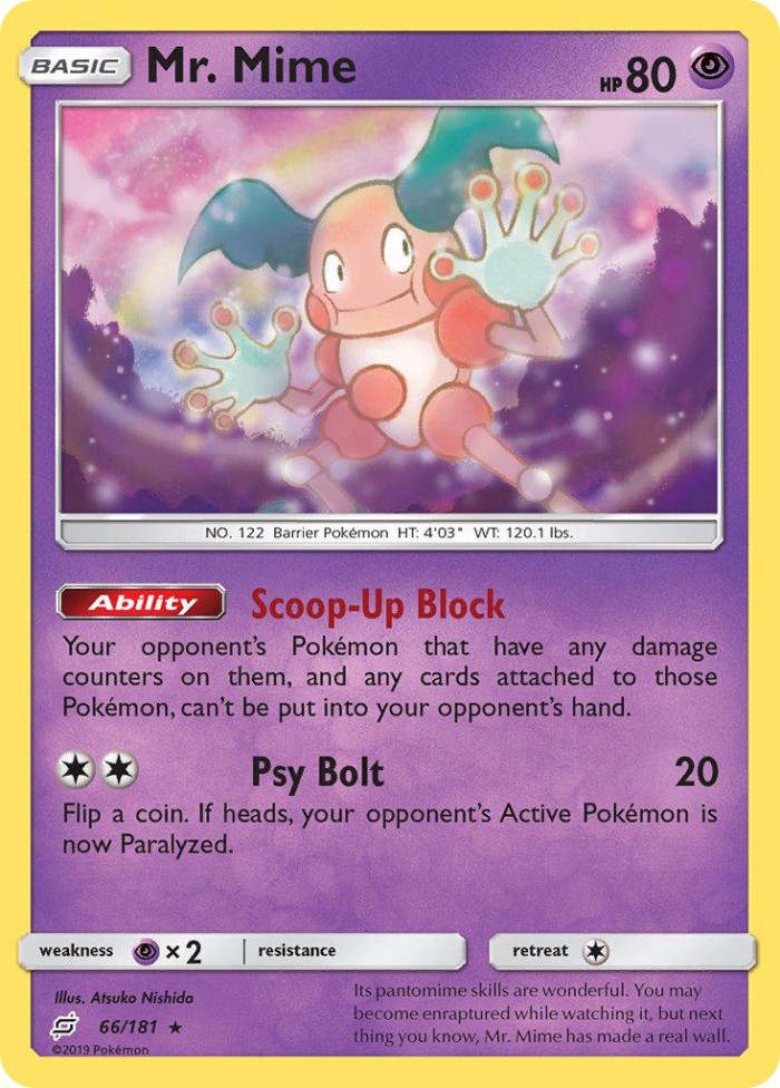 Carte Pokémon: Mr. Mime [M. Mime]