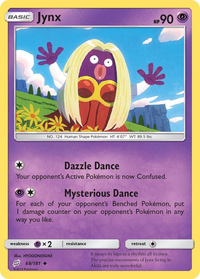 Carte Pokémon: Jynx [Lippoutou]