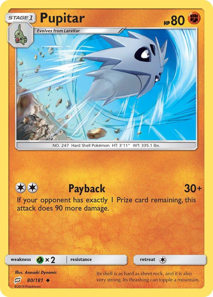 Carte Pokémon: Pupitar [Ymphect]