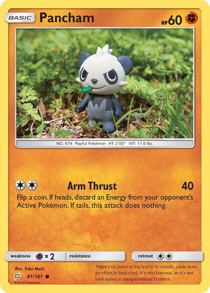 Carte Pokémon: Pancham [Pandespiègle]