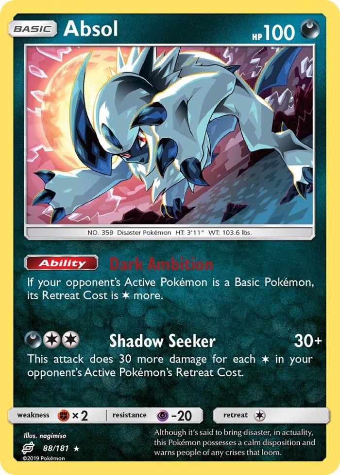 Carte Pokémon: Absol [Absol]