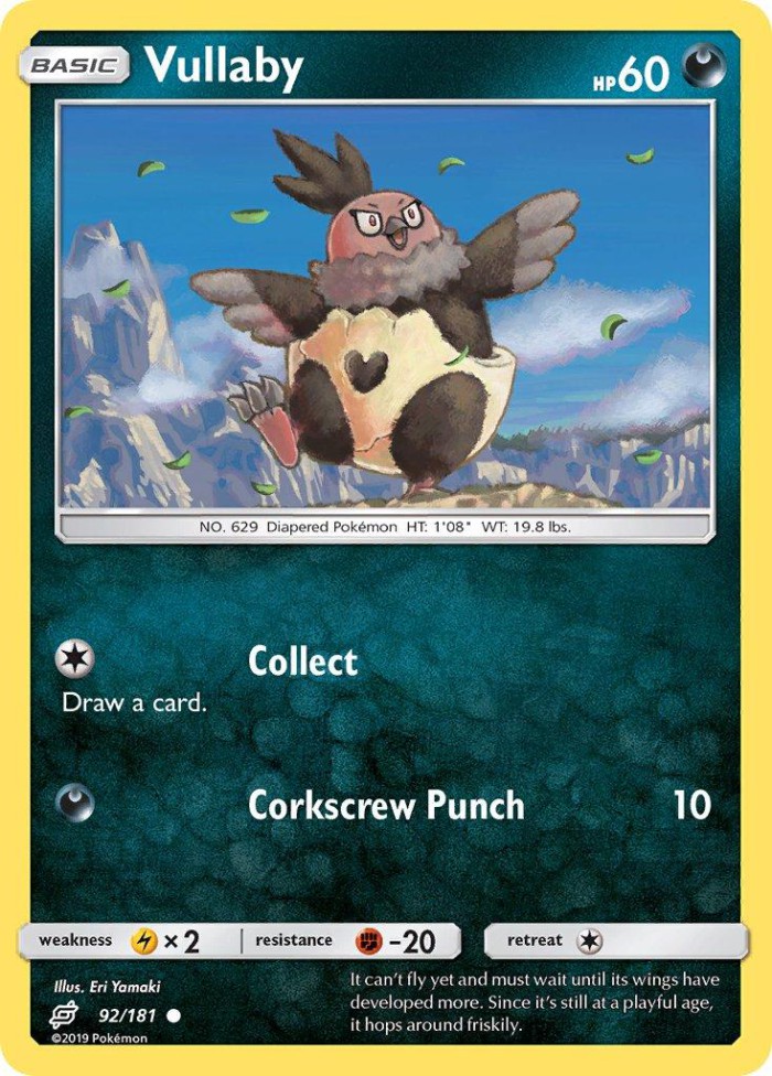 Carte Pokémon: Vullaby [Vostourno]