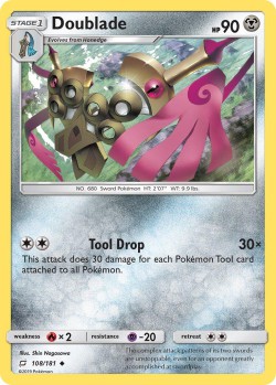 Carte Pokémon: Doublade