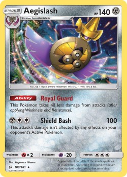 Carte Pokémon: Aegislash